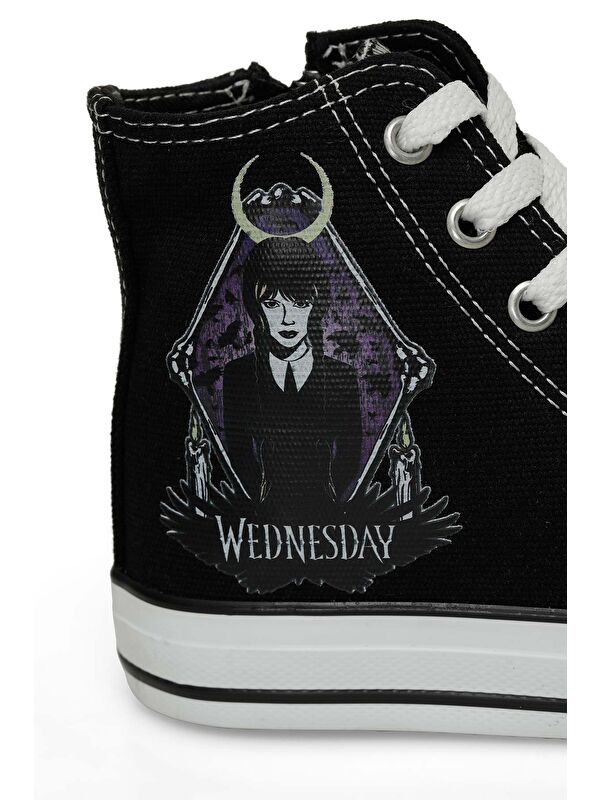 ALINA.F4FX Siyah Kız Çocuk High Sneaker - Görsel 8