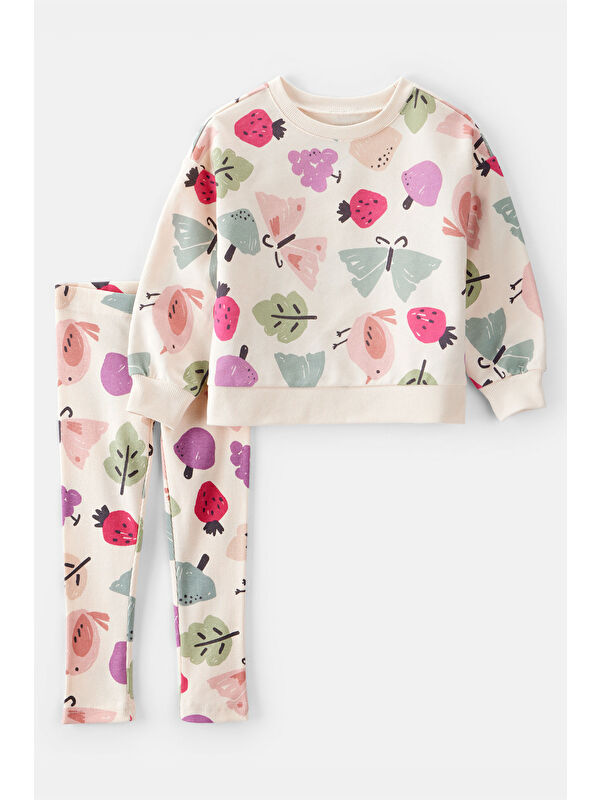 Carter's Kız Çocuk Desenli 2Li Set