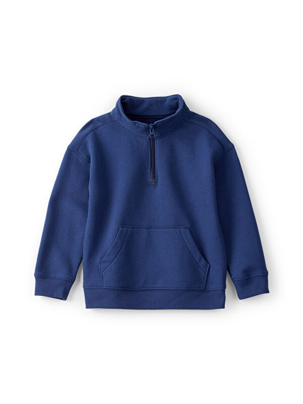 Carter's Erkek Çocuk Lacivert Sweatshirt