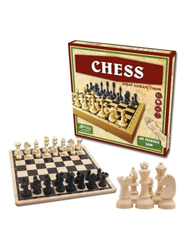 Star Oyuncak Star Chess Ahşap Satranç Takımı 1050859