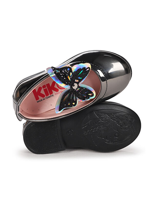 Ayna Menz Kelebek Lastikli Kız Bebek Babet Ayakkabı - Görsel 6