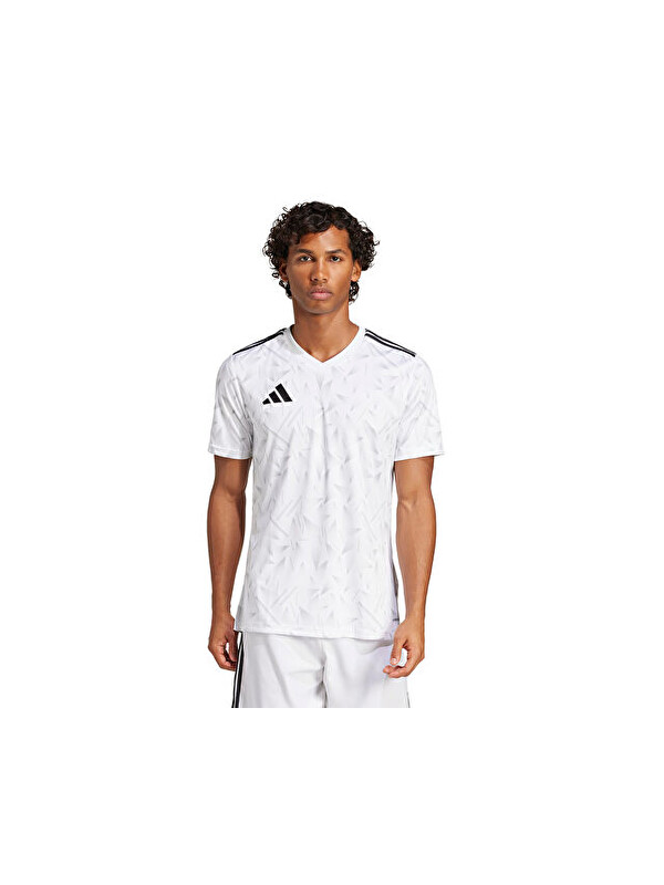 Adidas T Icon25 Jsy M Erkek Futbol Forması JG3554 Beyaz