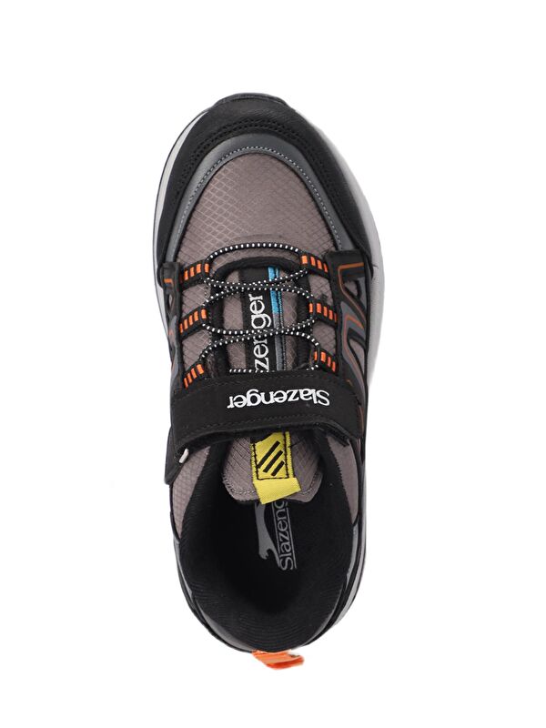 KROSS KTN Sneaker Unisex Çocuk Ayakkabı Siyah / Koyu Gri - Görsel 6