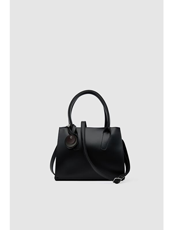 Shulebags Pina Çok Gözlü El Ve Çapraz Çanta Siyah