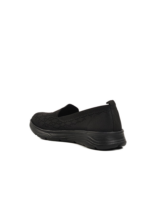 Siyah Hafif Triko Kadın Casual Ayakkabı 2410 Z - Görsel 5