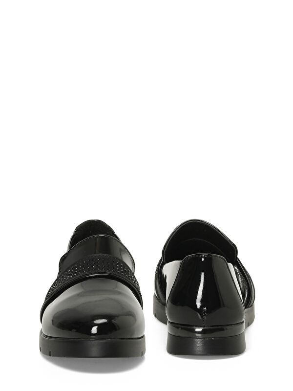 166541.RZ4PR Siyah Kadın Loafer - Görsel 6