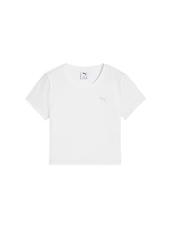 Puma Dare To Baby Tee Kadın Günlük Tişört 62980602 Renkli