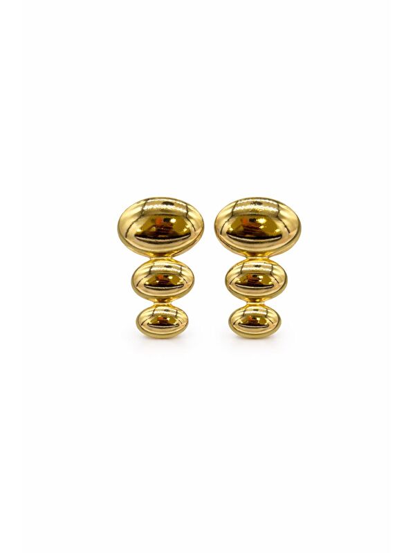 New Obsessions Paslanmaz Çelik Modern Gold Kadın Küpe