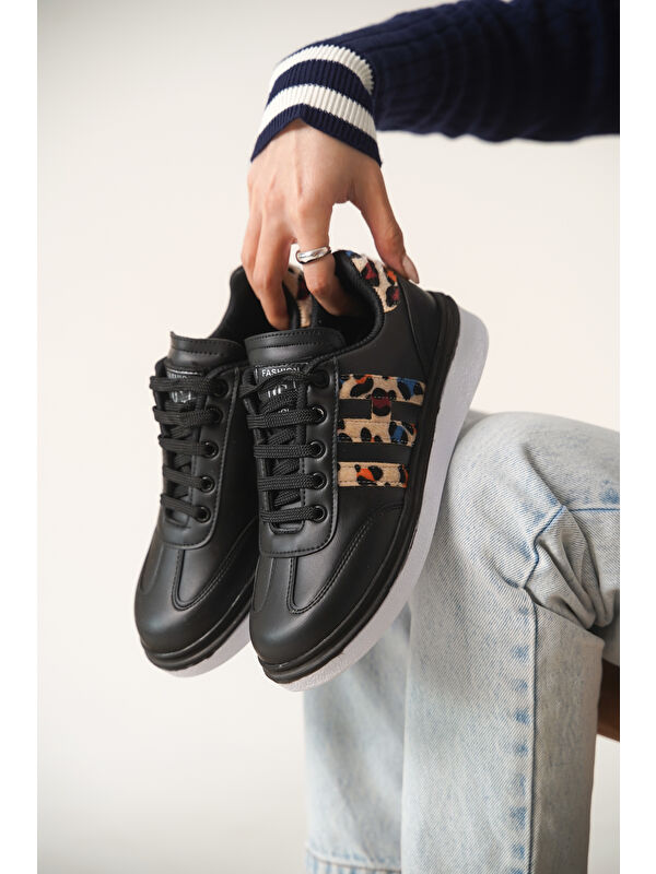 D0516 Günlük Ortopedik Kadın Sneaker Spor Ayakkabı - Görsel 4