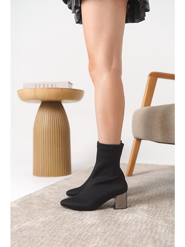 D651 Kadın Streç Su Geçirmez Bot - Görsel 6