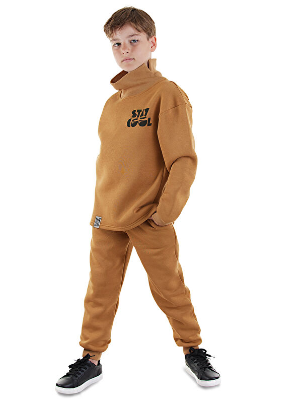 Denokids Stay Cool Oversize Erkek Çocuk Eşofman Takım