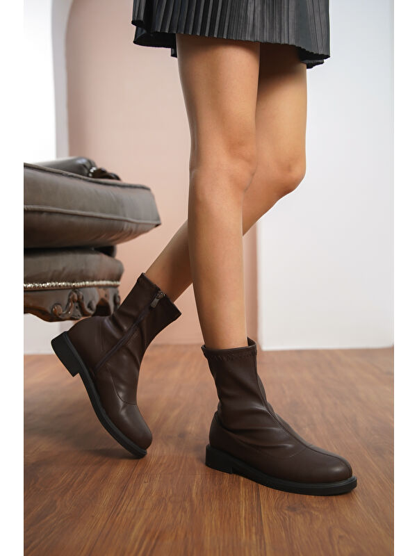 D292 Kadın Soğuk Geçirmez Kışlık Bot - Görsel 4