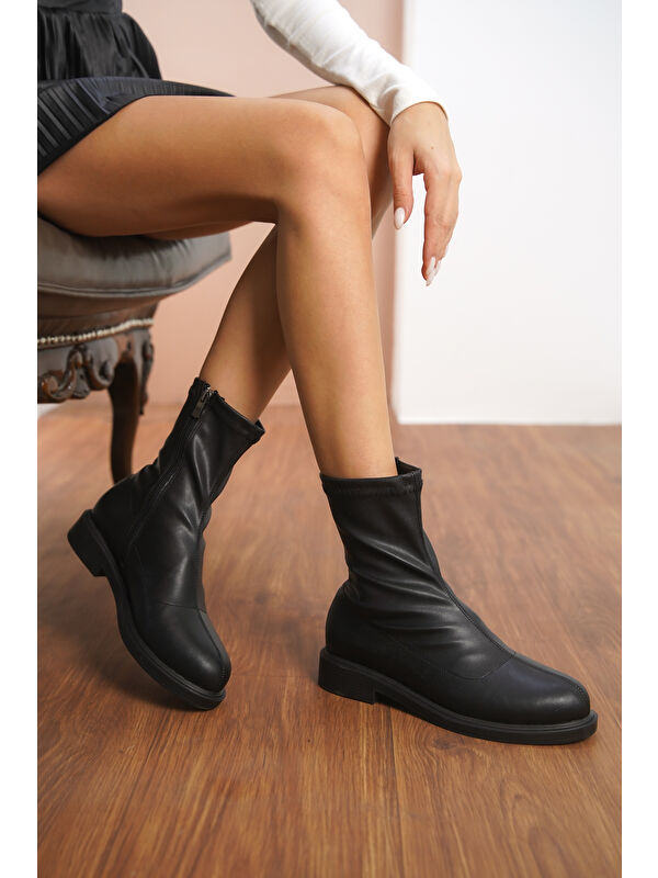 D292 Kadın Soğuk Geçirmez Kışlık Bot - Görsel 3