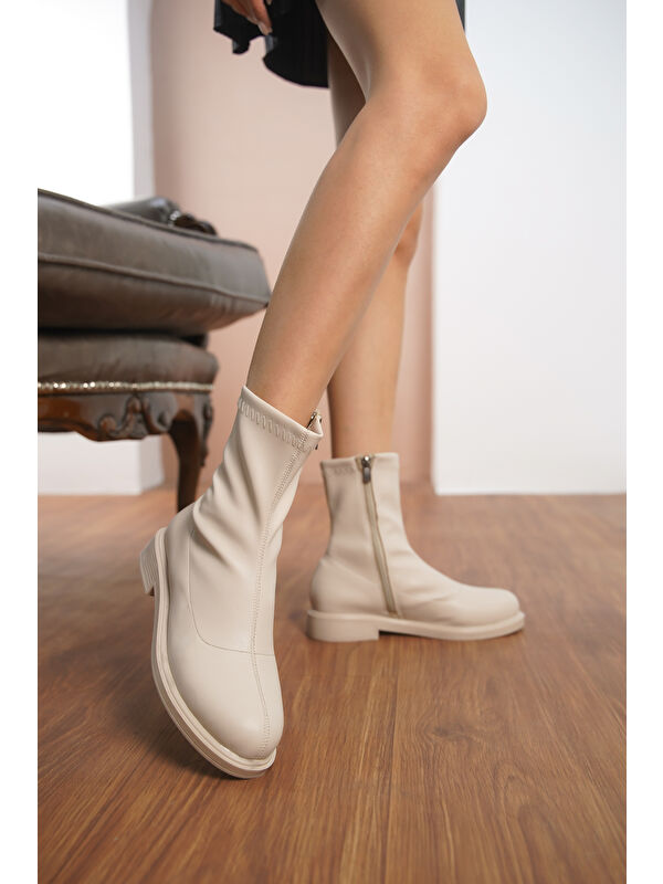 D292 Kadın Soğuk Geçirmez Kışlık Bot - Görsel 4