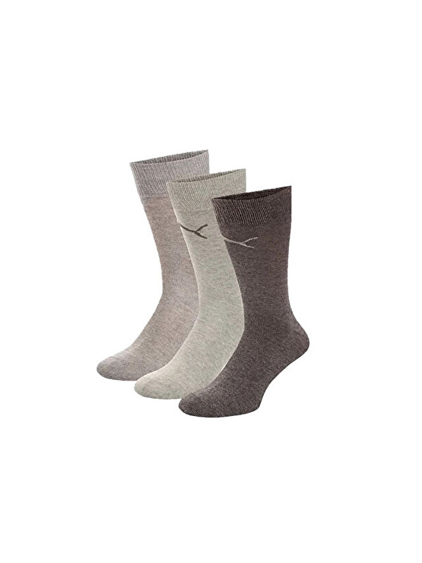 Puma Classic 3P Çorap (3 Çift) 93531901 Renkli