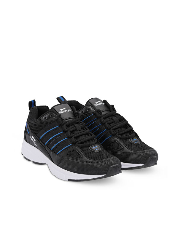 JAZZY I Kadın Siyah / Saks Mavi Koşu & Yürüyüş Spor Ayakkabısı - Görsel 3