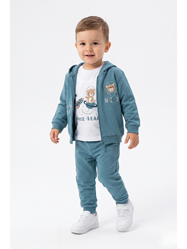 Toontoykids Erkek Çocuk 3'lü Eşofman Takımı