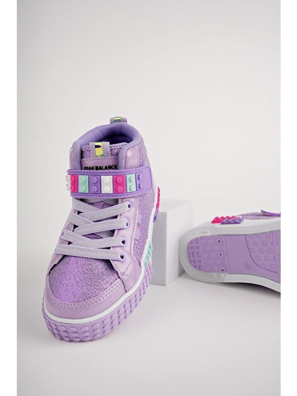 Kukuli Bağcıklı ve Cırtlı Ortopedik Çocuk Spor Bot - Görsel 6