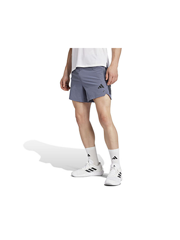Adidas Power 3S Short Erkek Antrenman Şortu JE8236 Gri