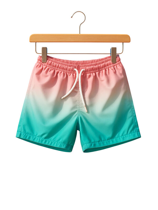 My Kids Wear Paraşüt Kumaş Su Tutmayan Erkek Çocuk Deniz Şortu