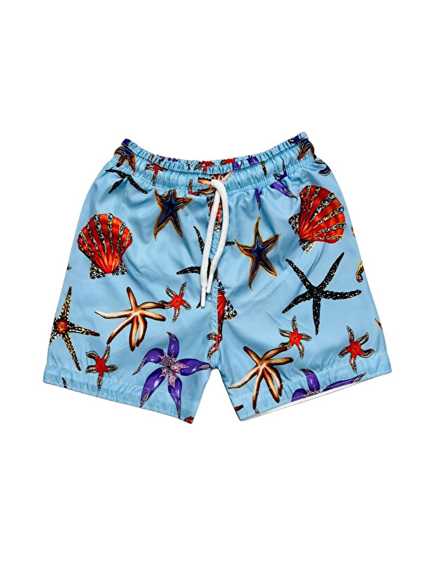 My Kids Wear Paraşüt Kumaş Su Tutmayan Erkek Çocuk Deniz Şortu