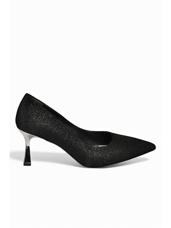 Fox Shoes Siyah Kadın Topuklu Ayakkabı V820151604