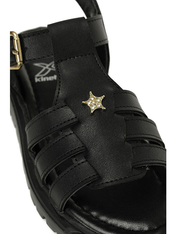 NOVALE F 5FX Siyah Kız Çocuk Sandalet - Görsel 8