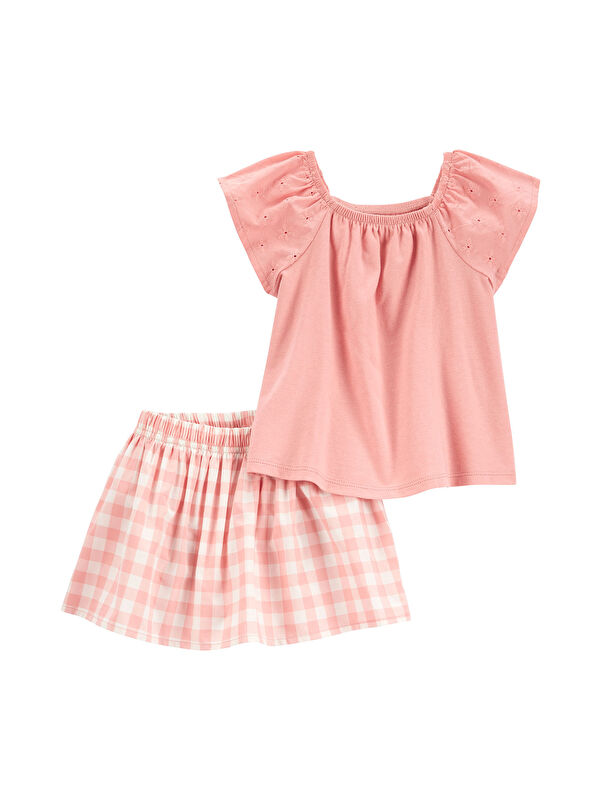 Carter's Kız Bebek 2'li Alt Üst Set