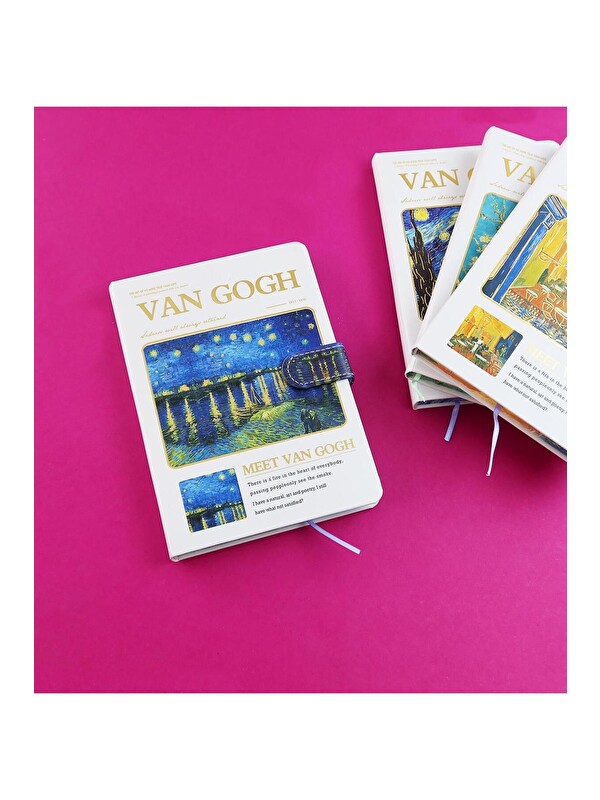 Bam Hediyelik Eşya Van Gogh Tasarımlı B6 112 Yaprak Defter BM-1720