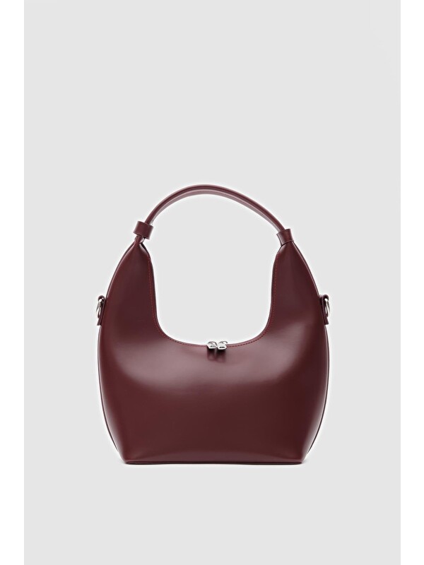 Shulebags Docpe Bucket Çapraz Çanta Bordo