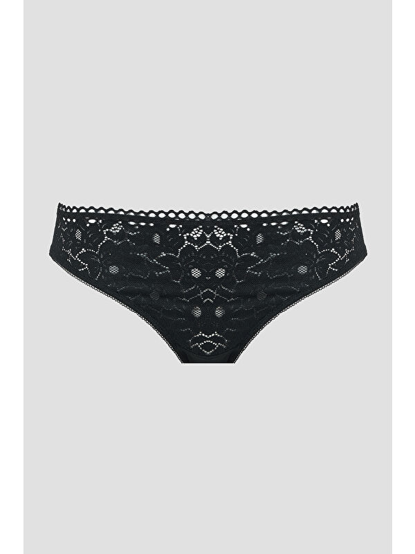 LOYA Siyah Noir Dantelli Külot