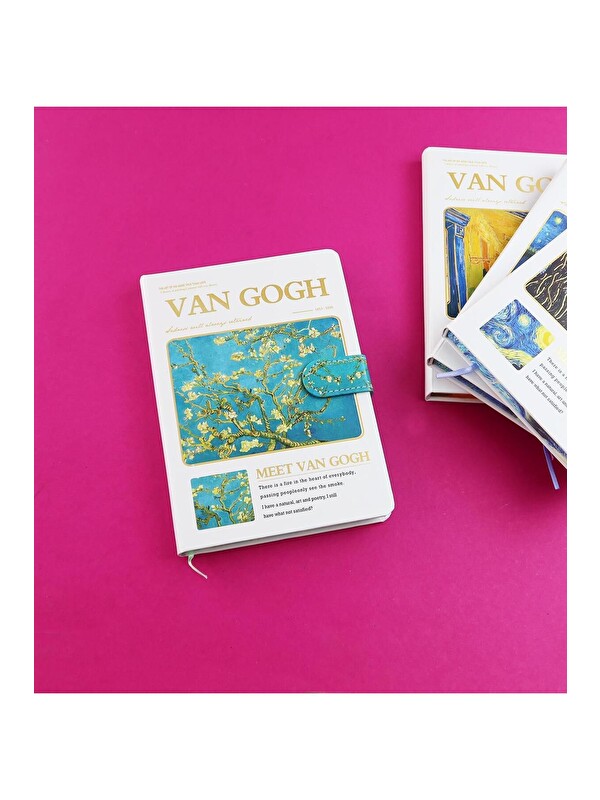 Bam Hediyelik Eşya Van Gogh Tasarımlı B6 112 Yaprak Defter BM-1721