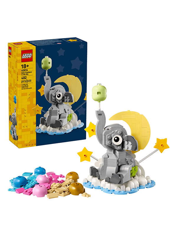 Lego Iconic Gökyüzündeki Yavru Fil 40814