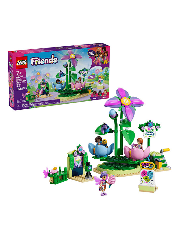 Lego Friends Dönen Çiçek ve Peri Fincanı 42702