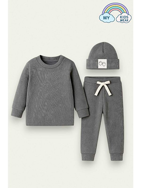 My Kids Wear Fitilli Unisex Bebek - Çocuk Üçlü Takım