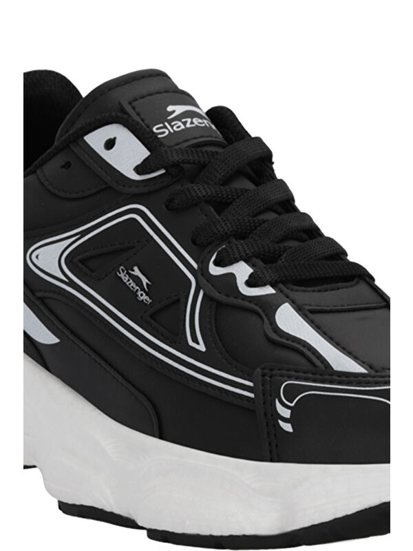 ZAFIRA G Kadın Siyah / Beyaz Koşu & Yürüyüş Spor Ayakkabısı - Görsel 5