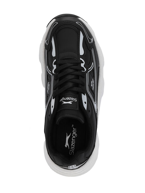 ZAFIRA G Kadın Siyah / Beyaz Koşu & Yürüyüş Spor Ayakkabısı - Görsel 6