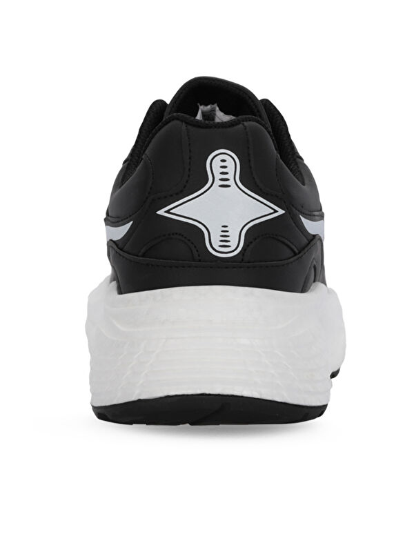 ZAFIRA G Kadın Siyah / Beyaz Koşu & Yürüyüş Spor Ayakkabısı - Görsel 7