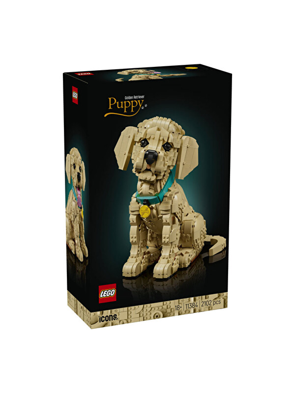 Lego Icons Golden Retriever Puppy 11384