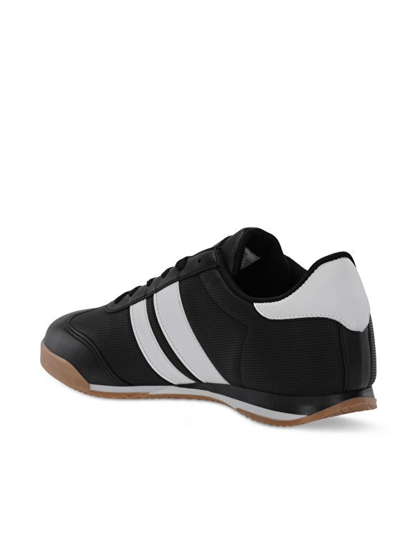 OLEG I Erkek Siyah / Beyaz Günlük Spor Ayakkabısı - Görsel 4