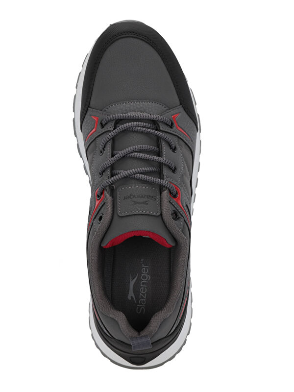 OUTBACK I Erkek Koyu Gri / Kırmızı Günlük Spor Ayakkabısı - Görsel 6