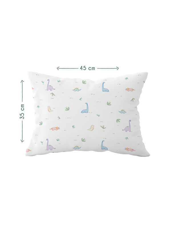 Casadora Baby Dino Saten Yastık Kılıfı - 35x45 cm