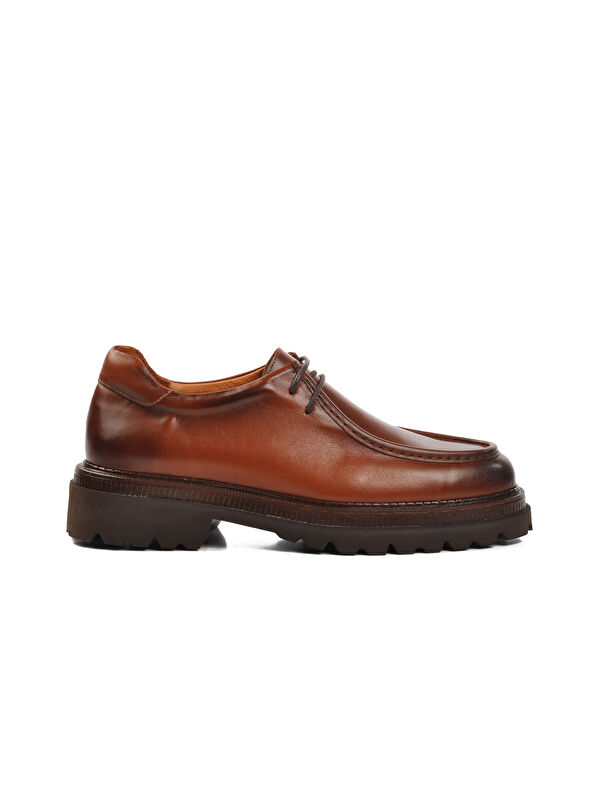 Taba Hakiki Deri Erkek Klasik Ayakkabı Premium 170 M - Görsel 2