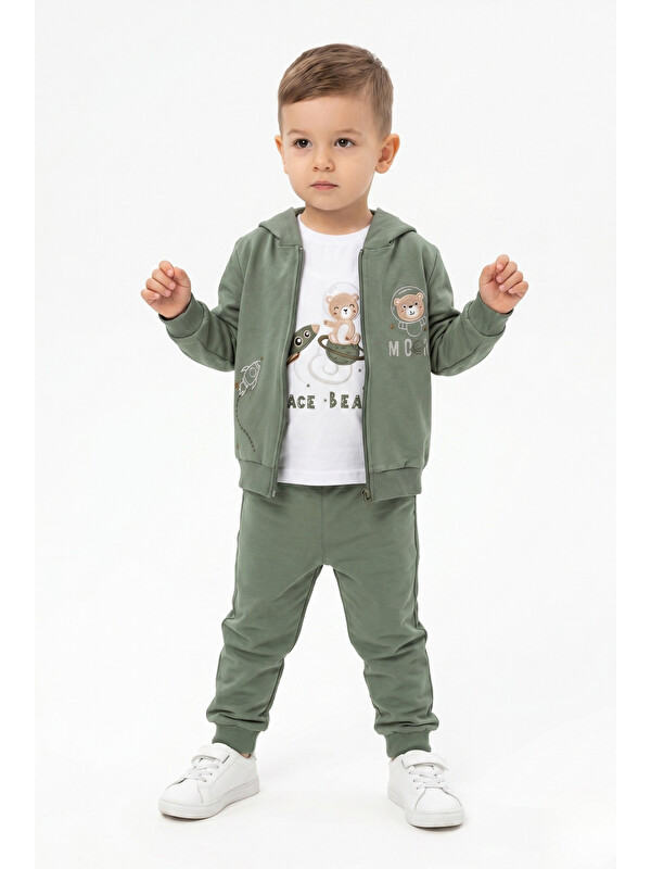 Toontoykids Erkek Çocuk 3'lü Eşofman Takım