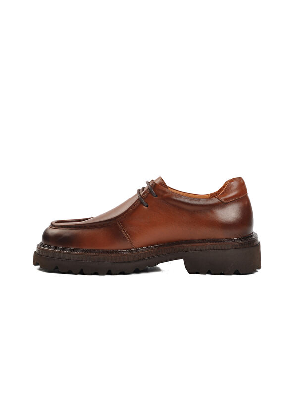 Taba Hakiki Deri Erkek Klasik Ayakkabı Premium 170 M - Görsel 3