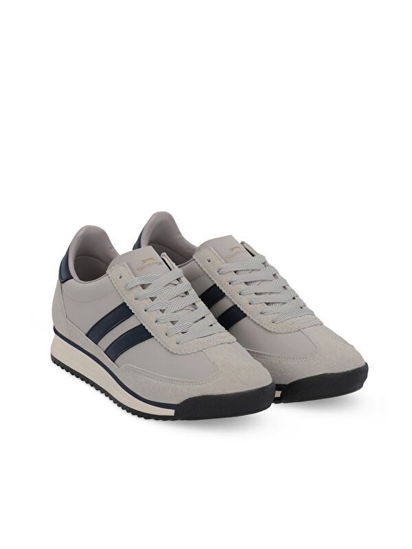 OKLAHOMA Kadın Gri / Lacivert Günlük Spor Ayakkabısı - Görsel 3