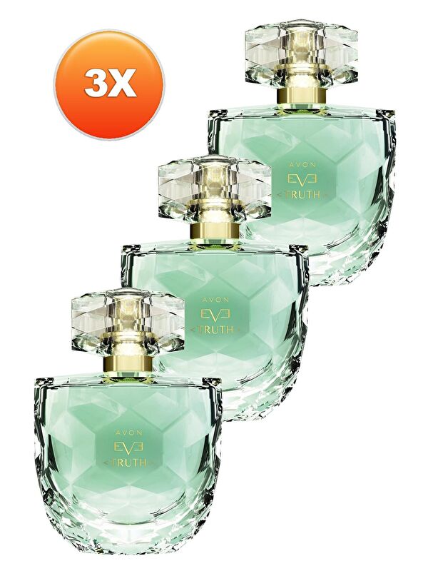 AVON Eve Truth Kadın Parfüm Edp 50 Ml. Üçlü Set