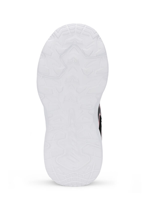 KAROLIS Kız Çocuk Cırt Cırtlı Siyah / Mor Günlük Spor Ayakkabısı - Görsel 8