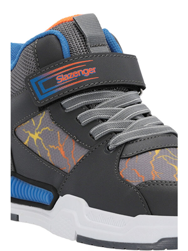 NOMINAL Erkek Çocuk Koyu Gri / Turuncu Günlük Spor Ayakkabısı - Görsel 5