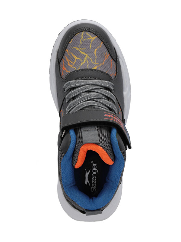 NOMINAL Erkek Çocuk Koyu Gri / Turuncu Günlük Spor Ayakkabısı - Görsel 6